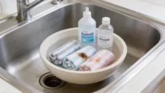 Ako vyprať silne znečistené kuchynské utierky