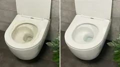  Dve tabletky na pol litra vody – a aj tá najstaršia toaleta bude žiariť ako nová.