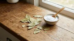 Prečo zmiešať bobkový list a jedlú sódu a na čo sa to používa?